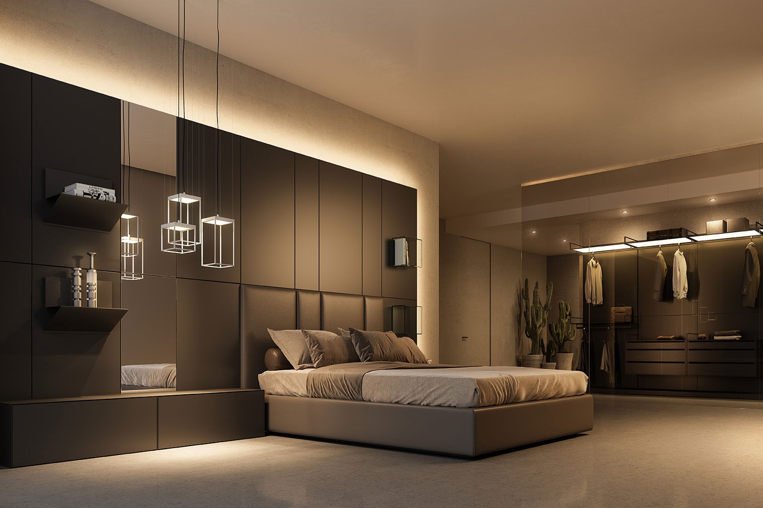 Arredare Moderno -Arredare Moderno materika zona notte